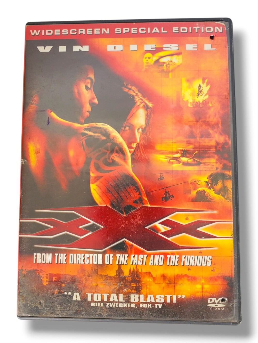 XXX (DVD, 2002, Full Screen Special Edition) Vin Diesel Action Spy Thriller
